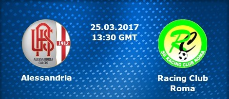 Pronostico Alessandria – Racing Roma 25/03/2017