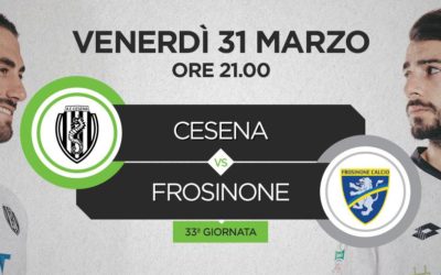 Pronostico Cesena – Frosinone 31/03/2017