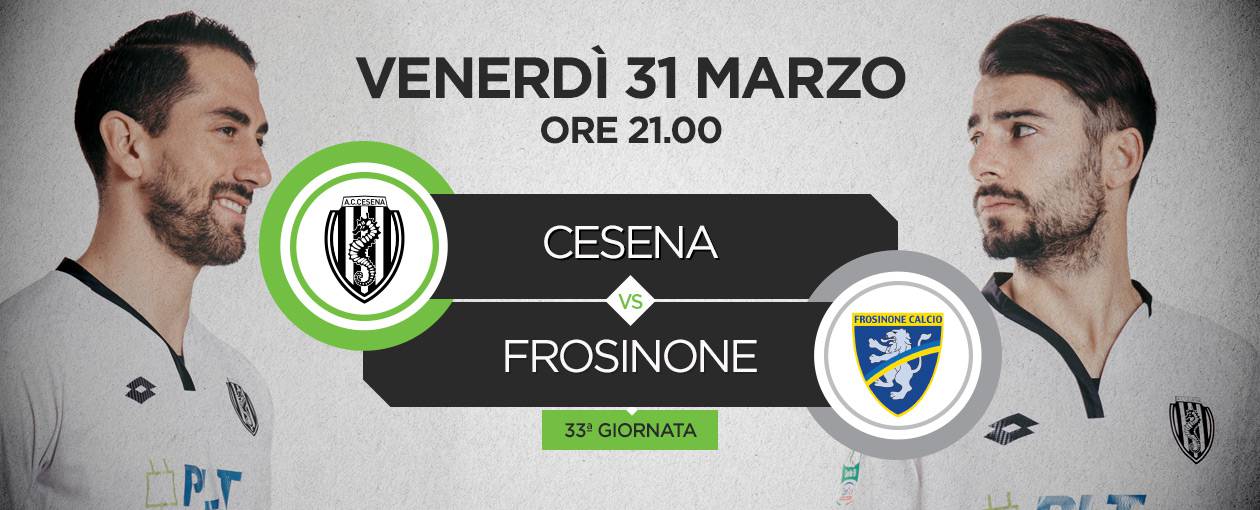 Pronostico Cesena – Frosinone 31/03/2017